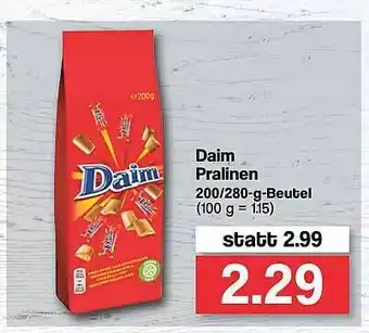 Famila Nord West Daim Pralinen Angebot