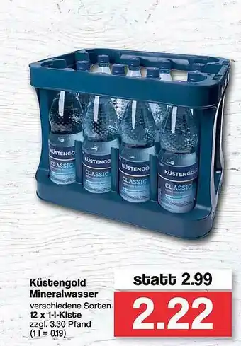 Famila Nord West Küstengold Mineralwasser Angebot