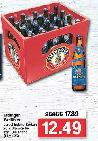 Famila Nord West Erdinger Weißbier Angebot