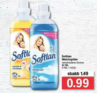 Famila Nord West Softlan Weichspüler Angebot