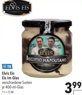 CITTI Markt Elvis Eis Eis im Glas 400 ml Angebot