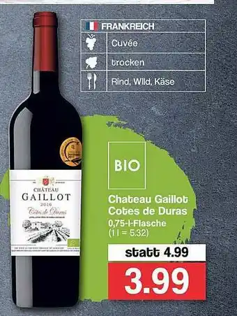 Famila Nord West Chateau Gaillot Cotes De Duras Angebot