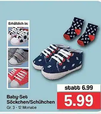 Famila Nord West Baby-set Söckchen-schühchen Angebot