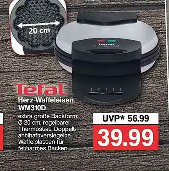 Famila Nord West Tefal Herz-waffeleisen Angebot