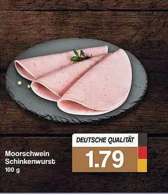 Famila Nord West Moorschwein Schinkenwurst Angebot