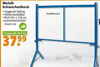 Globus Baumarkt Metall-schwerlastbock Angebot