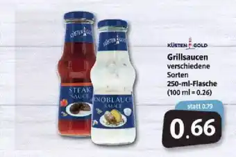 Markant Küsten Gold Grillsaucen 250ml Angebot