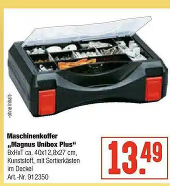 Hellweg Maschinenkoffer „magnus Unibox Plus” Angebot