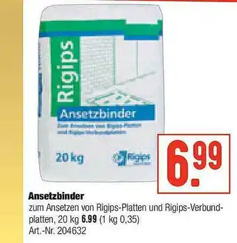 Hellweg Ansetzbinder Angebot