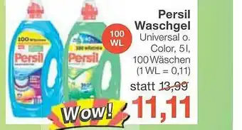 Jawoll Persil Waschgel Angebot