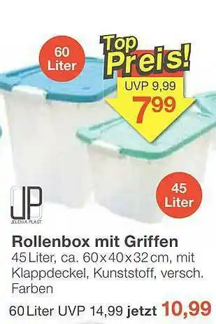 Jawoll Jp Rollenbox Mit Griffen Angebot