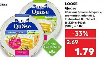 Kaufland Loose Quäse Angebot