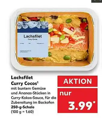 Kaufland Lachsfilet Curry Cocos Angebot