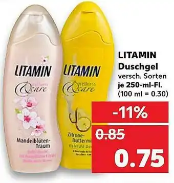 Kaufland Litamin Duschgel Angebot