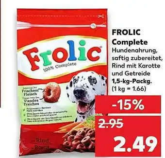 Kaufland Frolic Complete Angebot