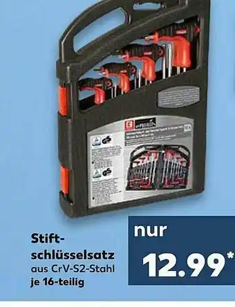 Kaufland Stiftschlüsselsatz Angebot