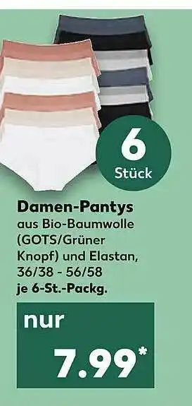 Kaufland Damen-pantys Angebot