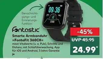 Kaufland Fantastic Smarte Armbanduhr „fontafit 360ch” Angebot