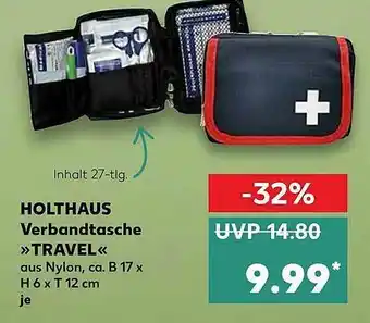 Kaufland Holthaus Verbandtasche „travel” Angebot