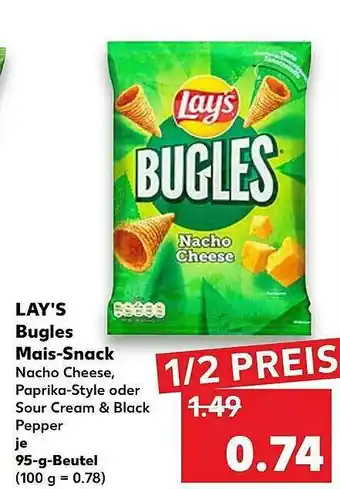 Kaufland Lay's Bugles Mais-snack Angebot