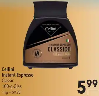 CITTI Markt Cellini Instant-Espresso Classic 100 g Glas Angebot