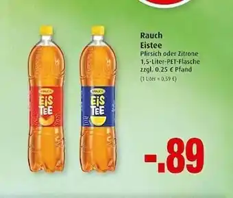 Markant Rauch Eistee Angebot