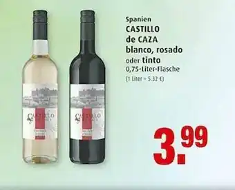 Markant Spanien Castillo De Caza Blanco, Rosado Oder Tinto Angebot