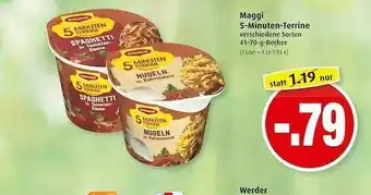 Markant Maggi 5-minuten-terrine Angebot