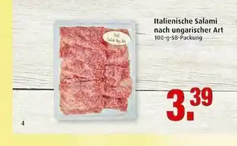 Markant Italienische Salami Nach Ungarische Art Angebot