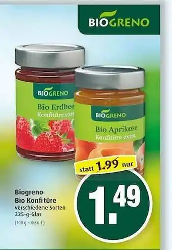 Markant Biogreno Bio Konfitüre Angebot