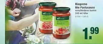 Markant Biogreno Bio Pastasauce Angebot