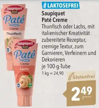 CITTI Markt Saupiquet Paté Creme 100 g Tube Angebot