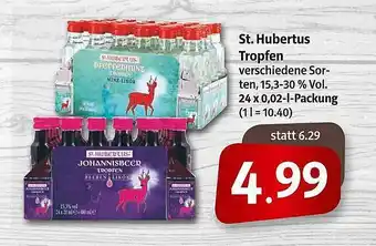 Markant Markt St. Hubertus Tropfen Angebot