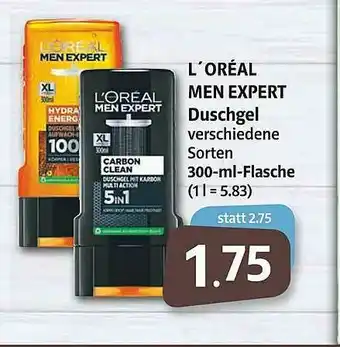 Markant Markt L' Oréal Men Expert Duschgel Angebot