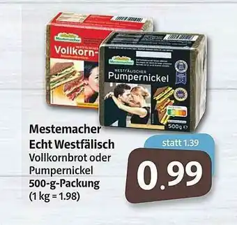 Markant Markt Mestemacher Echt Westfälisch Angebot