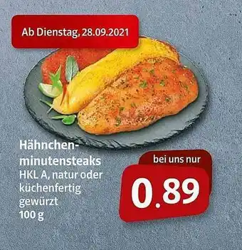 Markant Markt Hähnchen-minutensteaks Angebot