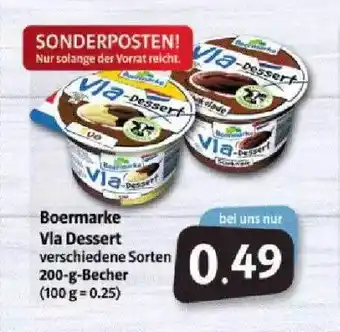 Markant Boermarke Vla Dessert 200g Becher Angebot