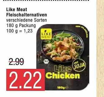 Marktkauf Like Meat Fleischalternativen Angebot