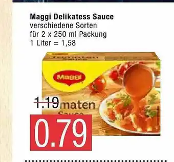 Marktkauf Maggi Delikatess Sauce Angebot