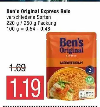 Marktkauf Ben's Original Express Reis Angebot