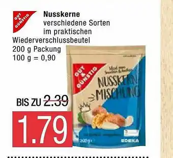 Marktkauf Gut & Günstig Nusskerne Angebot