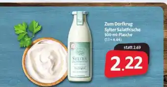 Markant Zum Dorfkrung Sylter Salatfrische 500ml Angebot