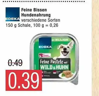 Marktkauf Edeka Feine Bissen Hundenahrung Angebot