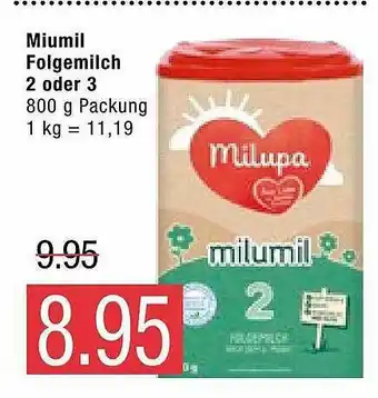 Marktkauf Miumil Folgemilch 2 Oder 3 Angebot