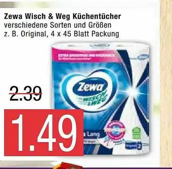 Marktkauf Zewa Wisch & Weg Küchentücher Angebot