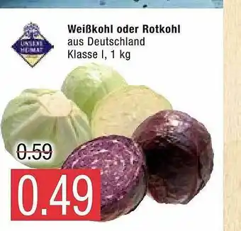 Marktkauf Weiẞkohl Oder Rotkohl Angebot