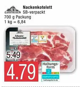 Marktkauf Cutfleisch Nackenkotelett Angebot