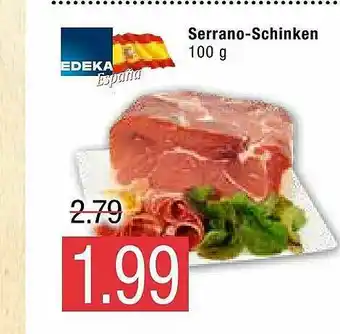 Marktkauf Edeka Serrano-schinken Angebot