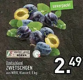 Edeka Deutshcland Zwetschgen Angebot