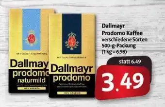 Markant Dallmayr Prodomo Kaffee 500g Angebot